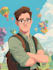 beautiful portrait in disney cartoon