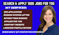 professionally search and apply for jobs for you to increase your hiring