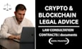draft token, crypto and  blockchain legal documents for your web3 project