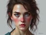 paint a realistic conceptual or fantasy digital portrait