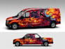 design vehicle wrap and truck decals