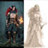 design fantasy anime style and concept art