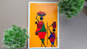 create beautiful handmade landscape, paintings