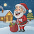 unique christmas cartoon caricature