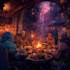 create a dnd character and dnd party character