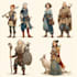 draw your dnd character art or dnd commission illustration
