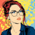 draw a professional pop art portrait