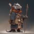 draw a fantasy character for dnd, pathfinder, etc