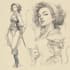 create a detailed fantasy character sketch
