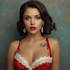 design a charming vintage pin up character
