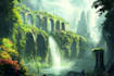 design immersive fantasy environments for you