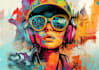 make unique spray paint stencil art from your photo