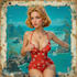 do classic glamour pin up art creation