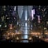 do cyberpunk scifi futuristic city