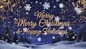 create a magical 3d merry christmas animation video