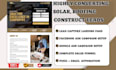 generate construction roofing carpentry solar renewable energy leads website