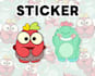 create cute custom sticker design