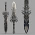 create weapon design and illustration