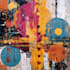 create modern abstract digital art paintings