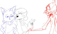 do 2d traditional animation, 2d hand drawn animation, 2d frame by frame