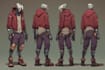 design fantasy and cyberpunk character