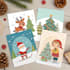 create cute christmas cards and illustrations