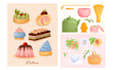 create custom stickers or clip art illustration