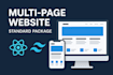 develop responsive react UI with HTML, CSS, js