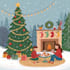 design christmas themed illustration