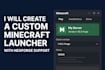create a custom minecraft launcher with neoforge support