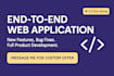 be your full stack developer for saas and web app development