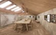 cgi teahouse interior,dessert lounge,cafe layout,3d bakery render, bistro design