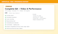 do manual website testing and deliver a bug report