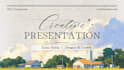 design a modern and professional presentation