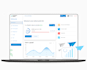 design dashboard UI with custom icons