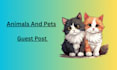 do pet grooming guest post on high da pet blogs