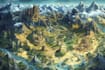 make event, tourist, and fantasy map illustration