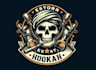 create professional skull hookah logo