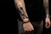 custom an abstract black tattoo design