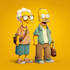 draw you as a yellow cartoon simpsons style