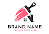 make graffiti tag with spray paint textures for your logo