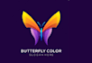 create a beautiful butterfly logo design in 1 day