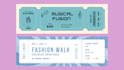 design custom event tickets and pass design