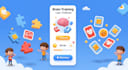 create a kids brain training and memory puzzle game with fun logic challenges
