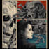 draw a detailed dark art rock gothic illustration