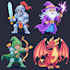 create 2d game characters