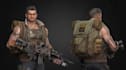 realistic 3d character, game ready soldier, stylized 3d model,rig3d, pbr texture