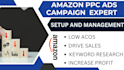 setup and optimize amazon ads campaigns, amazon PPC campaign