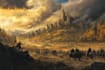 do fantasy background and landscape