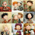 draw christmas cartoon caricature